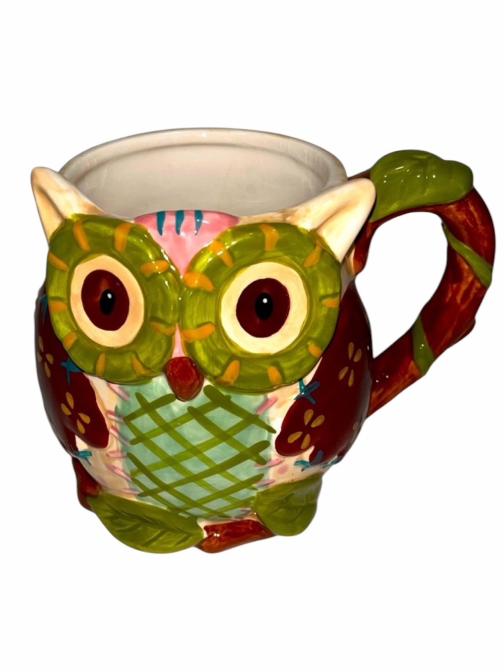Owl Mug Pier 1 Imports Olli The Owl Large 3D Hand-Painted Mug  16 oz Coffee Mug